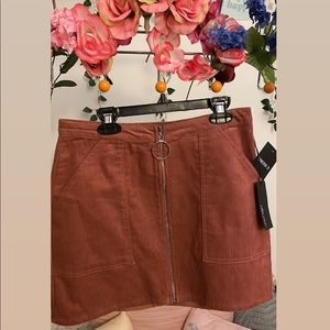 Cordaroy Mini Skirt